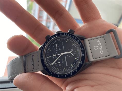 fake moon watch|I bought a fake MoonSwatch, so you know what to look for when  .